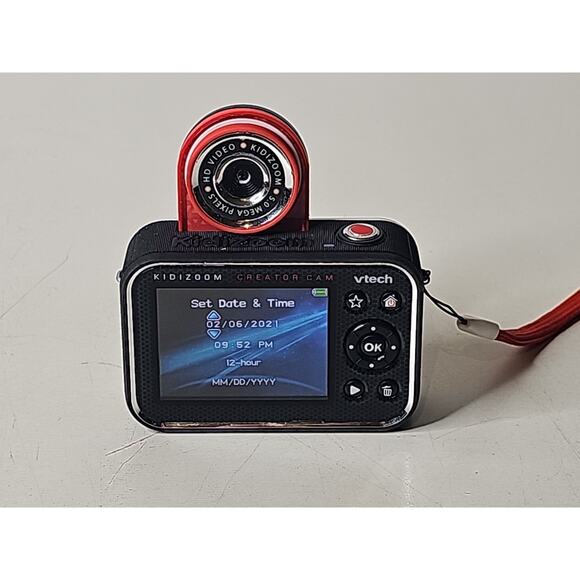 VTech KidiZoom Creator Cam HD Video Kids Red Digital Camera NO CHARGER CABLE - Picture 8 of 16